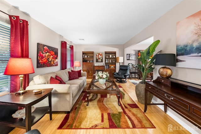 41 1st St, Franklin Twsp, NJ 08873 - living room with wood finished floors