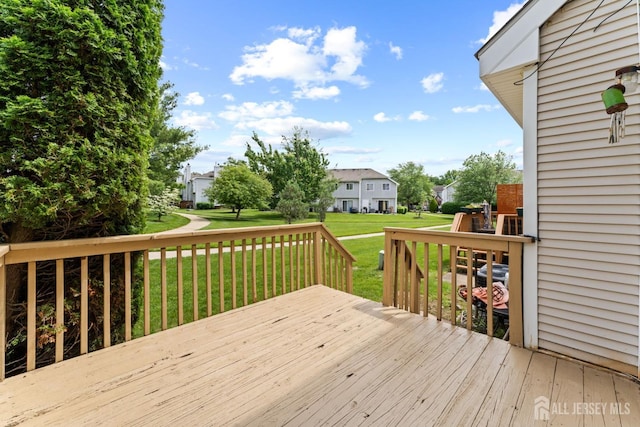 26 Allison Ct, South Brunswick, NJ 08852 - deck with a lawn and a residential view
