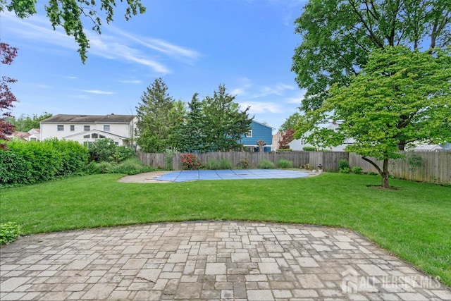 318 Ambrose Ave, Middlesex, NJ 08846 - fenced backyard featuring a patio area