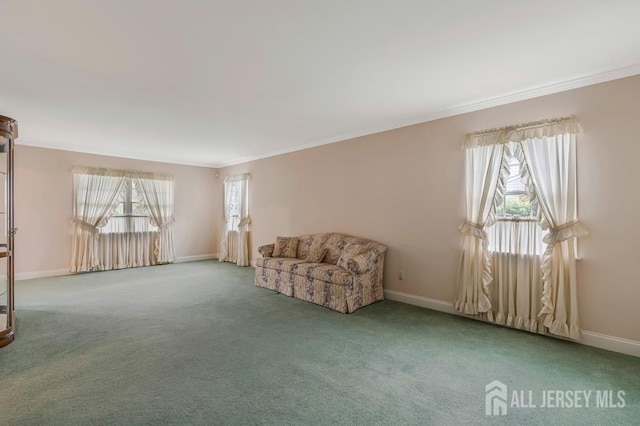 318 Ambrose Ave, Middlesex, NJ 08846 - unfurnished room featuring healthy amount of natural light, crown molding, and carpet