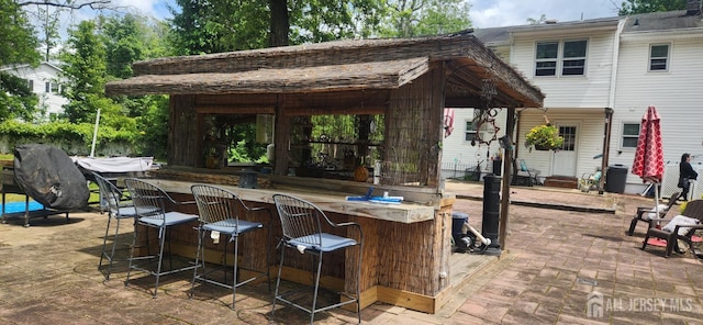 95 Gravel Hill-Spotswood Rd, Monroe, NJ 08831 - view of patio featuring a gazebo