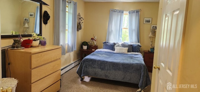 95 Gravel Hill-Spotswood Rd, Monroe, NJ 08831 - carpeted bedroom featuring baseboard heating