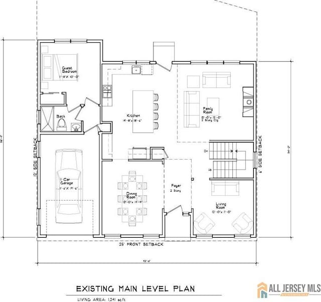 6 Wayne St, Edison, NJ 08817 - view of home floor plan