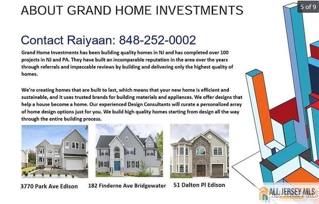 6 Wayne St, Edison, NJ 08817 - view of marketing collateral with multiple images