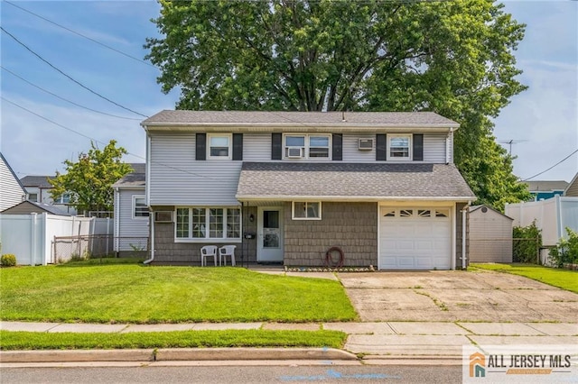 116 Whitman St, Carteret, NJ 07008 - traditional home with driveway and roof with shingles