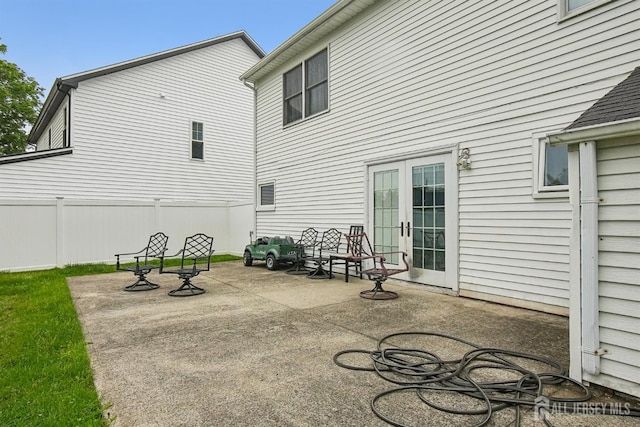 30 Kenmore Rd, Edison, NJ 08817 - view of patio featuring french doors