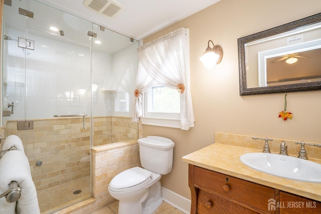 7 Finch Ct, West Windsor, NJ 08550 - bathroom featuring vanity, a stall shower, and tile patterned flooring