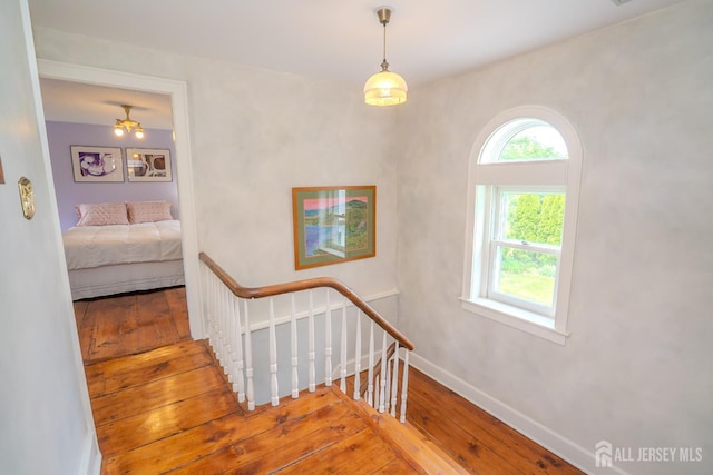 7 Finch Ct, West Windsor, NJ 08550 - stairs with wood-type flooring
