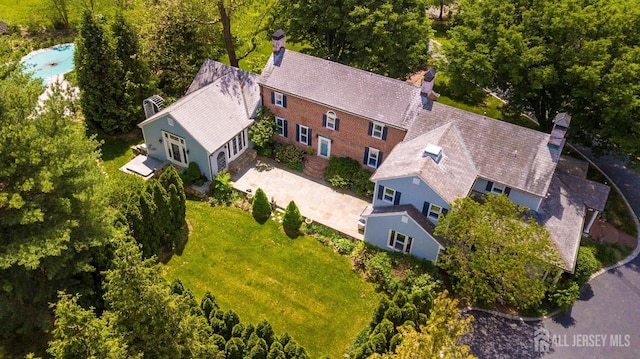 7 Finch Ct, West Windsor, NJ 08550 - view from above of property