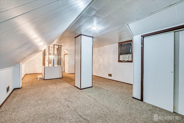 115 W Woodbridge Ave W, Iselin, NJ 08830 - bonus room with carpet, lofted ceiling, and cooling unit