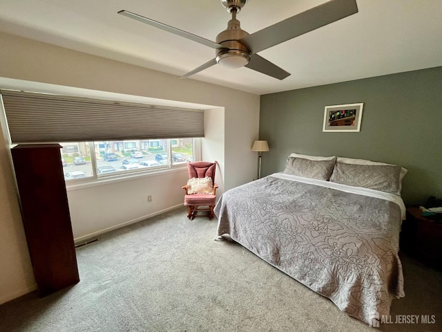 857 Jamestown Rd, East Windsor, NJ 08520 - bedroom featuring carpet and a ceiling fan
