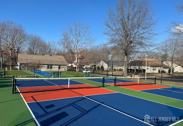 518 Petunia Ln N, Whiting, NJ 08759 - view of tennis court with community basketball court