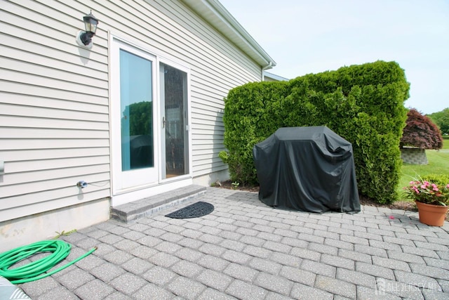 124 Chichester Rd, Monroe, NJ 08831 - view of patio with area for grilling