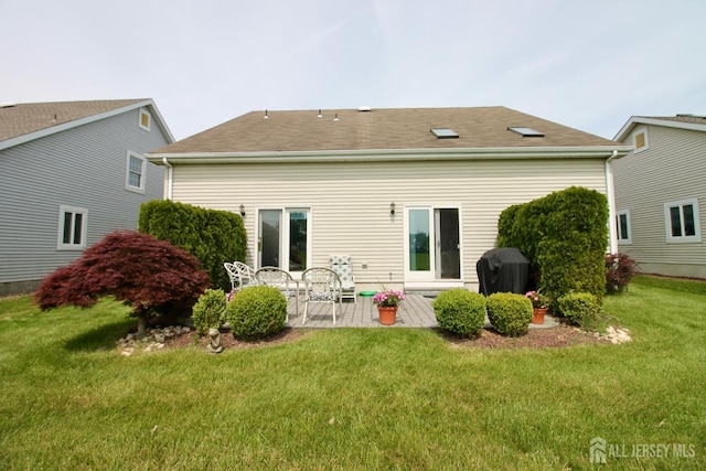 124 Chichester Rd, Monroe, NJ 08831 - back of house featuring a yard and a patio