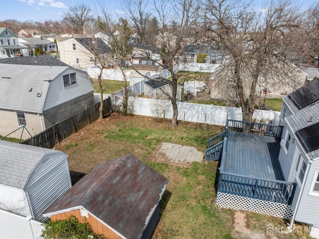 48 Columbus Ave, Edison, NJ 07008 - view of yard with a residential view and a deck