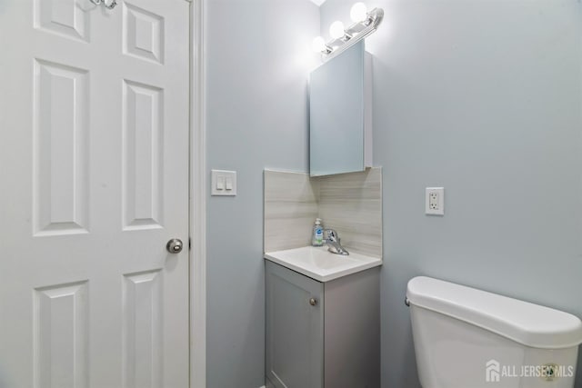 48 Columbus Ave, Edison, NJ 07008 - bathroom featuring vanity and toilet