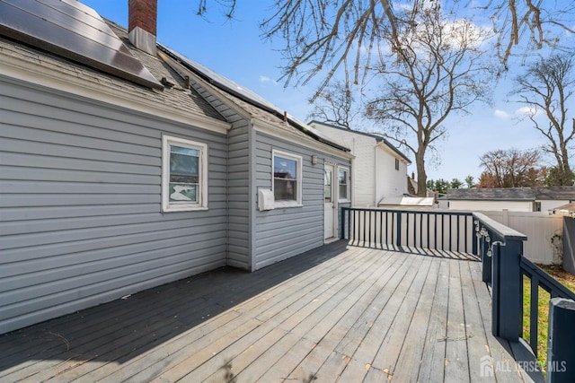 48 Columbus Ave, Edison, NJ 07008 - deck featuring fence