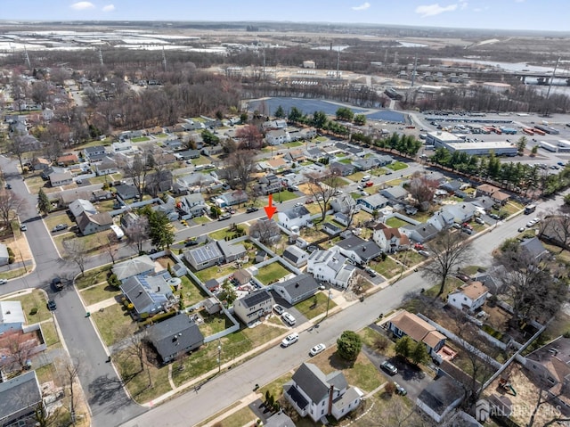 48 Columbus Ave, Edison, NJ 07008 - aerial view of property and surrounding area featuring nearby suburban area