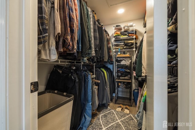 view of spacious closet