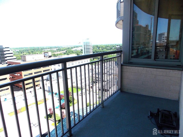 1 Spring St Unit 1205, New Brunswick, NJ 08901 - view of balcony