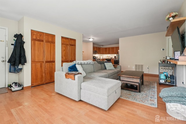 78 Pennsylvania Way N, Brunswick, NJ 08902 - living room with light wood-type flooring