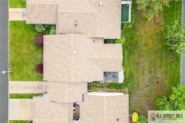 view of subject property