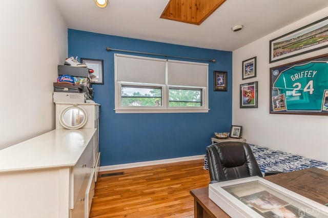 7 Sherbone Pl, Sayreville, NJ 08859 - office with wood finished floors, baseboards, and recessed lighting