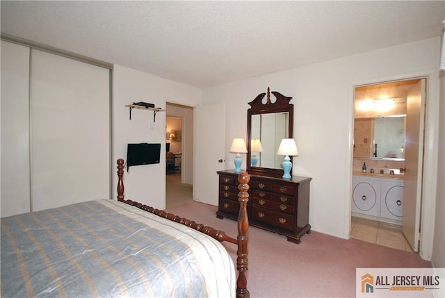 398 Fuchsia Plz Unit C, Monroe, NJ 08831 - carpeted bedroom with ensuite bathroom and a closet