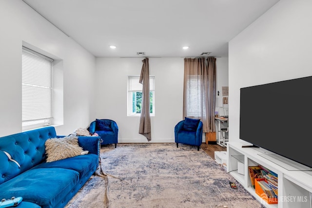 176 Main St, East Brunswick, NJ 08816 - living room with recessed lighting and wood finished floors