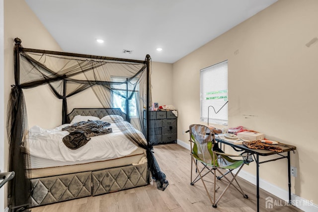 176 Main St, East Brunswick, NJ 08816 - bedroom featuring wood finished floors and recessed lighting
