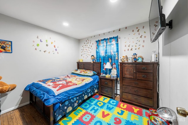 21 Coolidge Ave, East Brunswick, NJ 08816 - bedroom with wood finished floors, recessed lighting, and baseboards