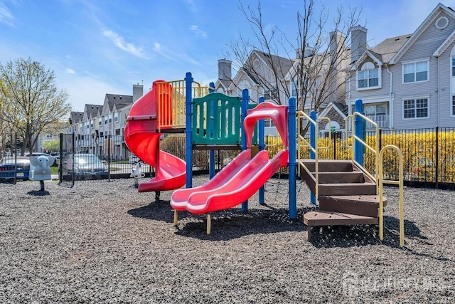 46 Prestwick Way, Edison, NJ 08820 - communal playground with a residential view and fence