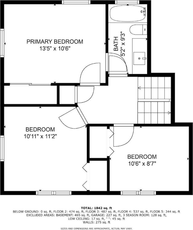 117 Osceola Ave, Middlesex, NJ 08846 - view of home floor plan