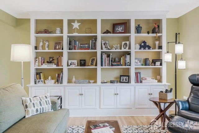 117 Osceola Ave, Middlesex, NJ 08846 - sitting room featuring light wood-type flooring