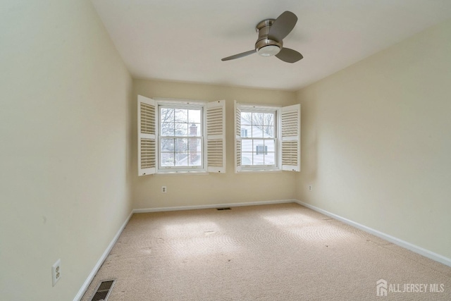 52 Fair Acres Ct, South Brunswick, NJ 08540 - empty room with carpet and a ceiling fan