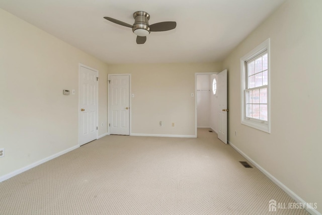 52 Fair Acres Ct, South Brunswick, NJ 08540 - unfurnished room featuring a ceiling fan and light carpet