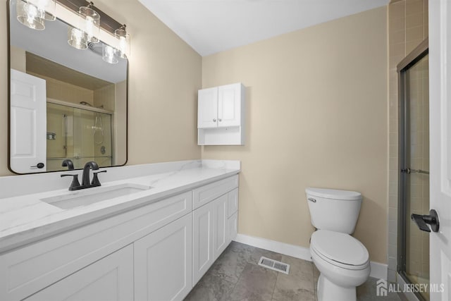 15 Betsy Ross Dr Unit B, Monroe, NJ 08831 - bathroom with vanity and a shower with shower door