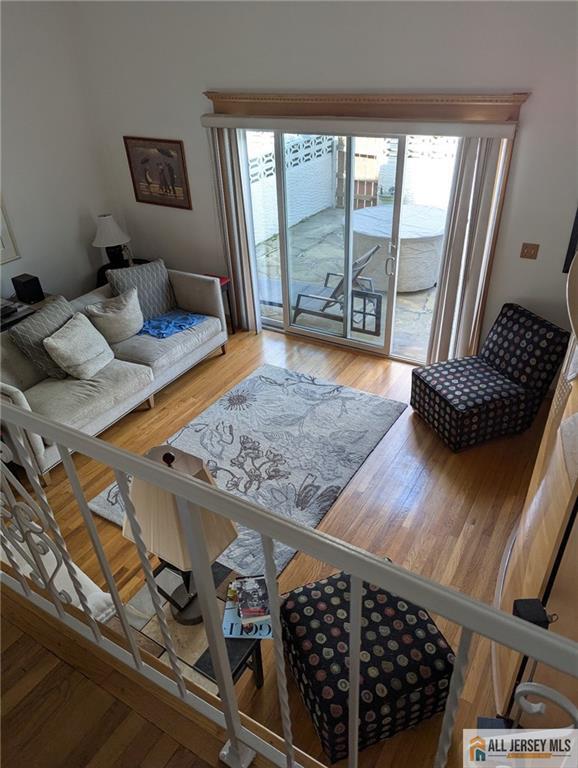 41 Village Rd, Sea Bright, NJ 07760 - living area with wood finished floors