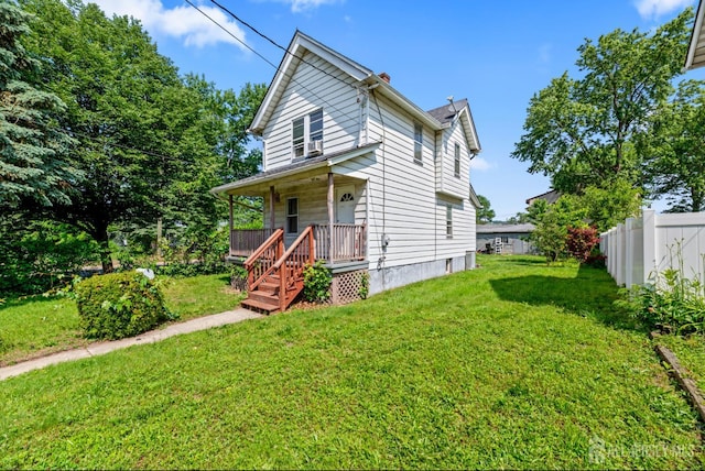 203 Lincoln Blvd, Middlesex, NJ 08846 - view of front facade with covered porch