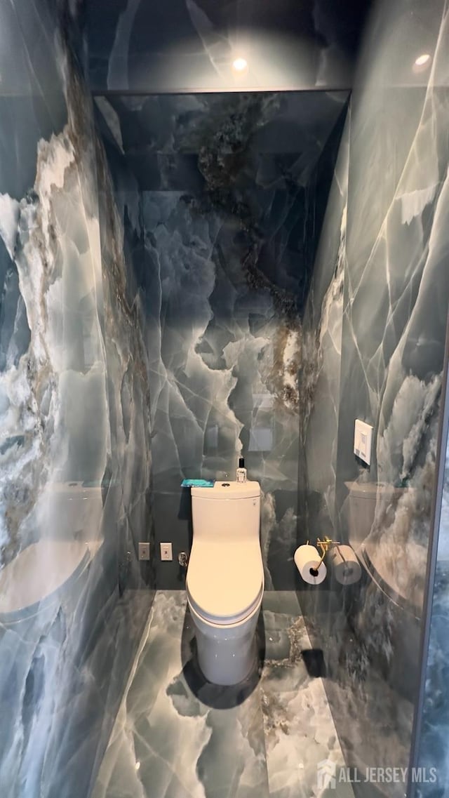 bathroom with toilet