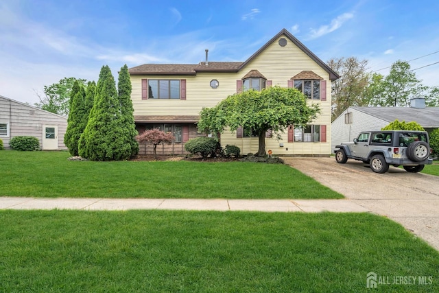 28 Colton Rd, Edison, NJ 08817 - view of front of property featuring a front lawn