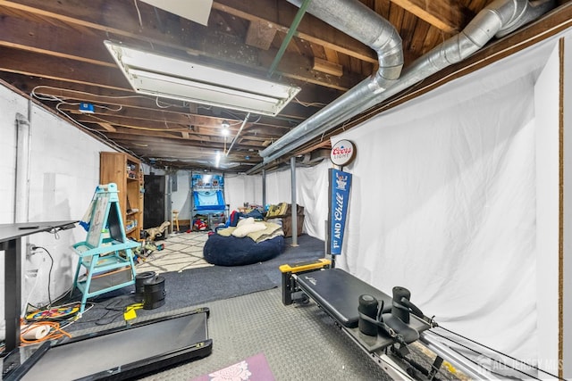 11 Stockton Rd, New Brunswick, NJ 08901 - exercise room featuring carpet flooring