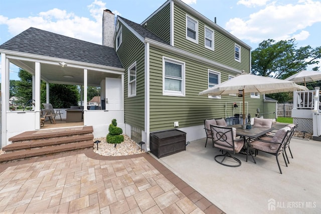 11 Stockton Rd, New Brunswick, NJ 08901 - view of patio with outdoor dining area