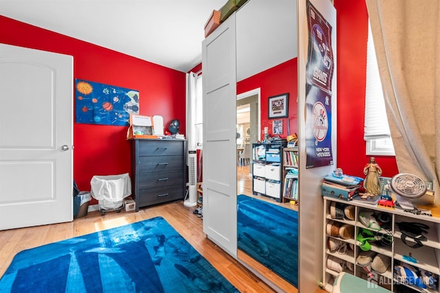 11 Stockton Rd, New Brunswick, NJ 08901 - bedroom with light wood finished floors