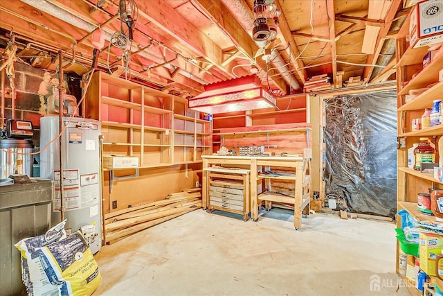 31 Riverview Ter, Hillsborough, NJ 08844 - unfinished basement featuring water heater