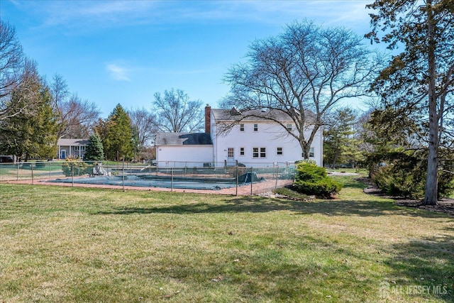31 Riverview Ter, Hillsborough, NJ 08844 - view of yard featuring a pool