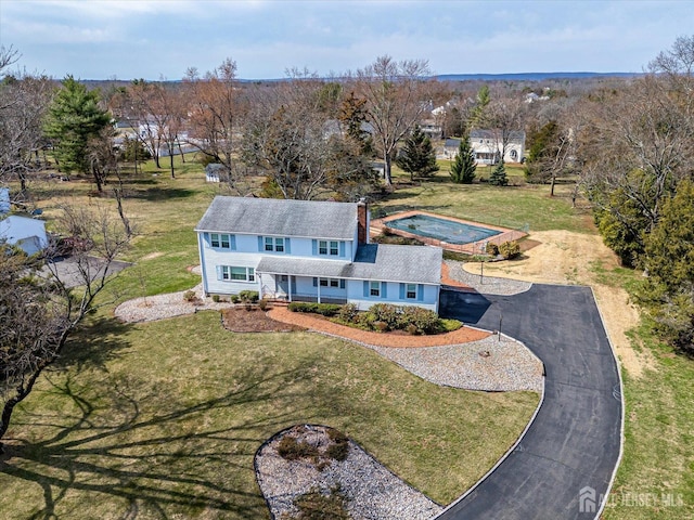 31 Riverview Ter, Hillsborough, NJ 08844 - aerial view of property and surrounding area