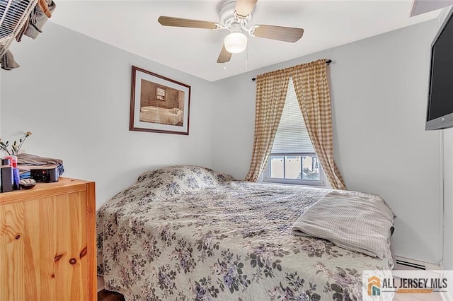 77 Navesink Ave, Middletown, NJ 07748 - bedroom with a ceiling fan