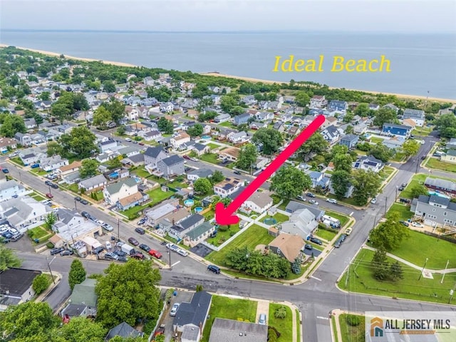 77 Navesink Ave, Middletown, NJ 07748 - aerial view of property and surrounding area featuring nearby suburban area