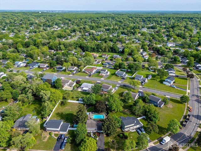 40 Hastings Rd, South Brunswick, NJ 08824 - aerial overview of property's location with a heavily wooded area